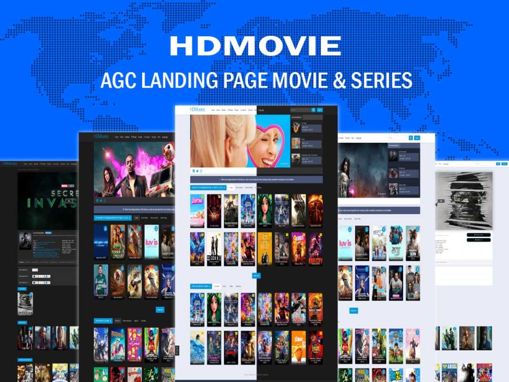 HD MOVIES Dark and Light AGC Movie Theme Auto and Multilanguage